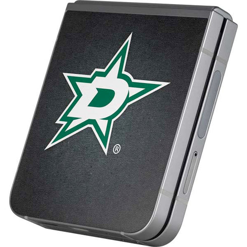 NHL Dallas Stars Black Background Galaxy Z Flip6 Skin